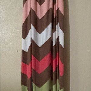 Strapless Maxi dress Multicolor